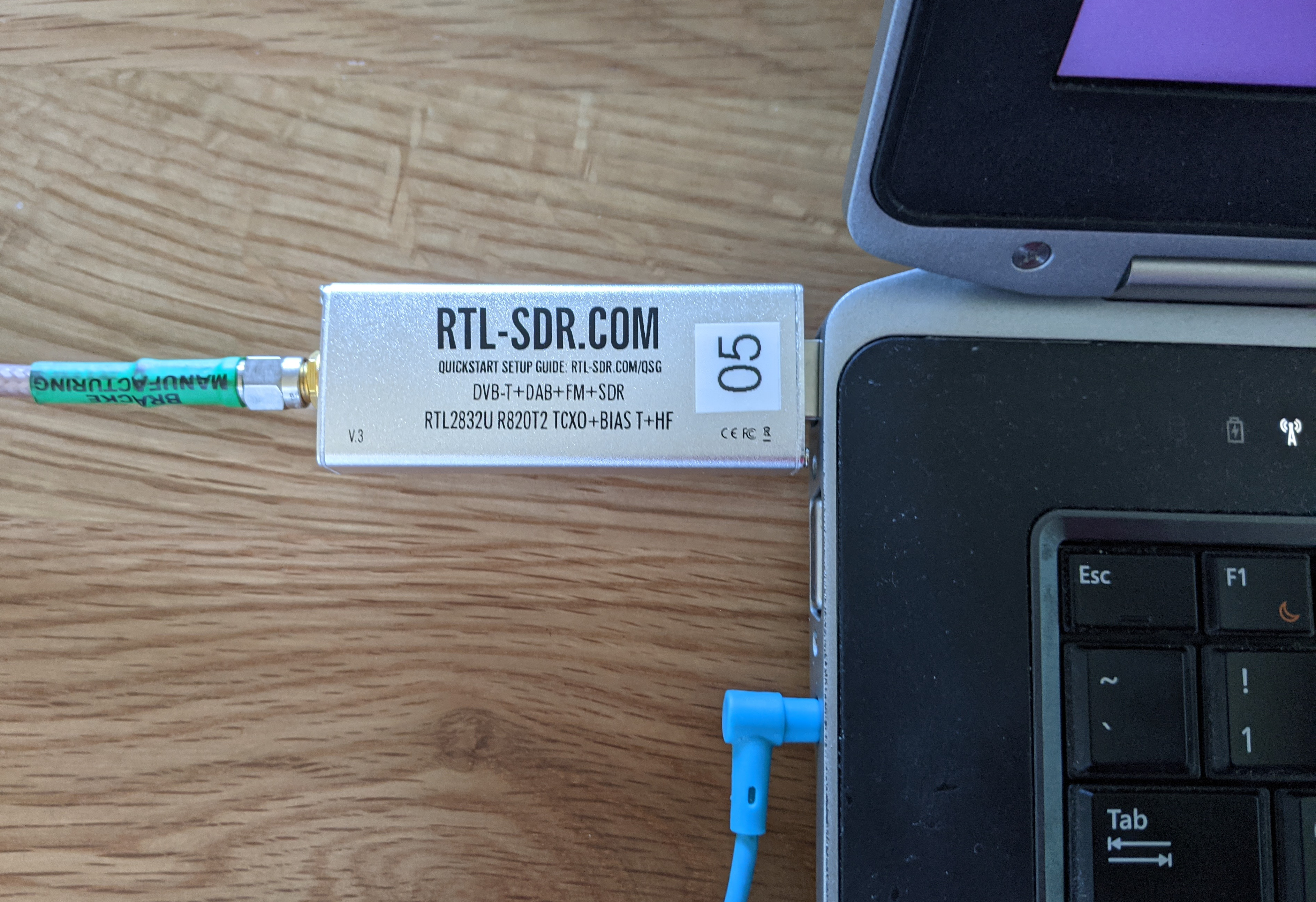 AIS Decoding with an RTL-SDR Blog v3 Dongle