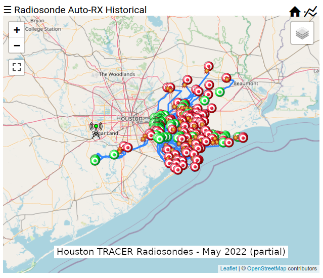 Houston radiosondes May 2022