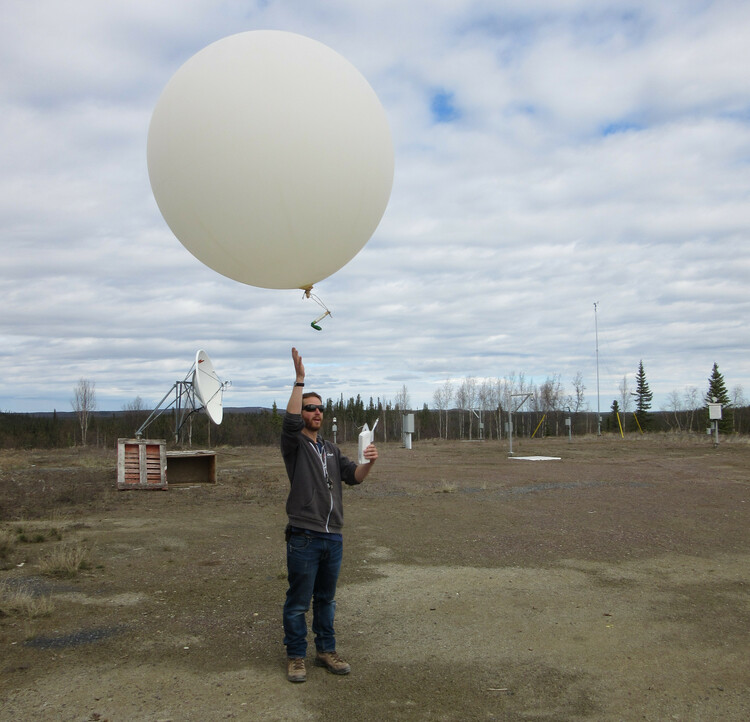 Radiosonde release